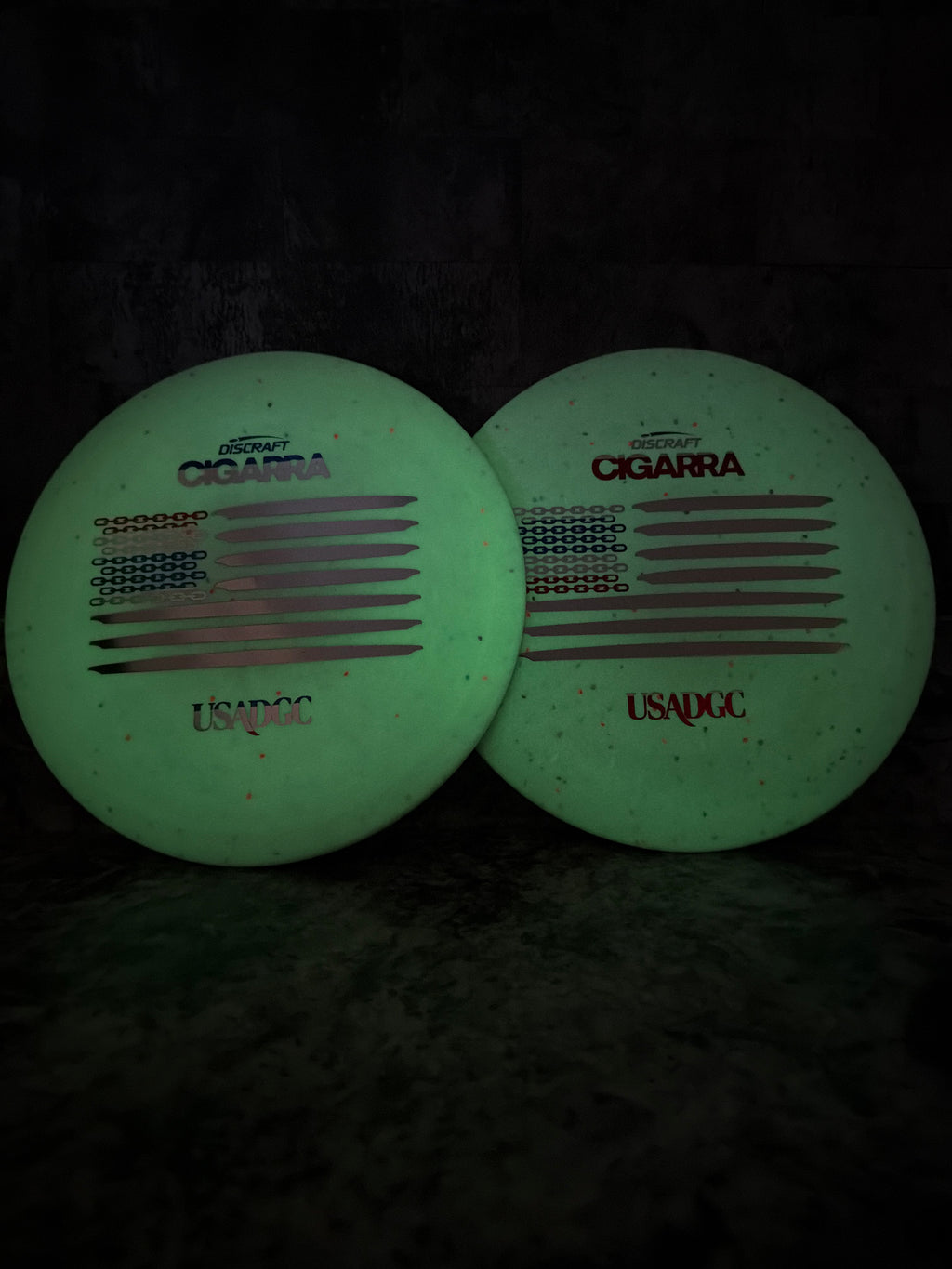 Discraft Glow ESP Confetti Cigarra