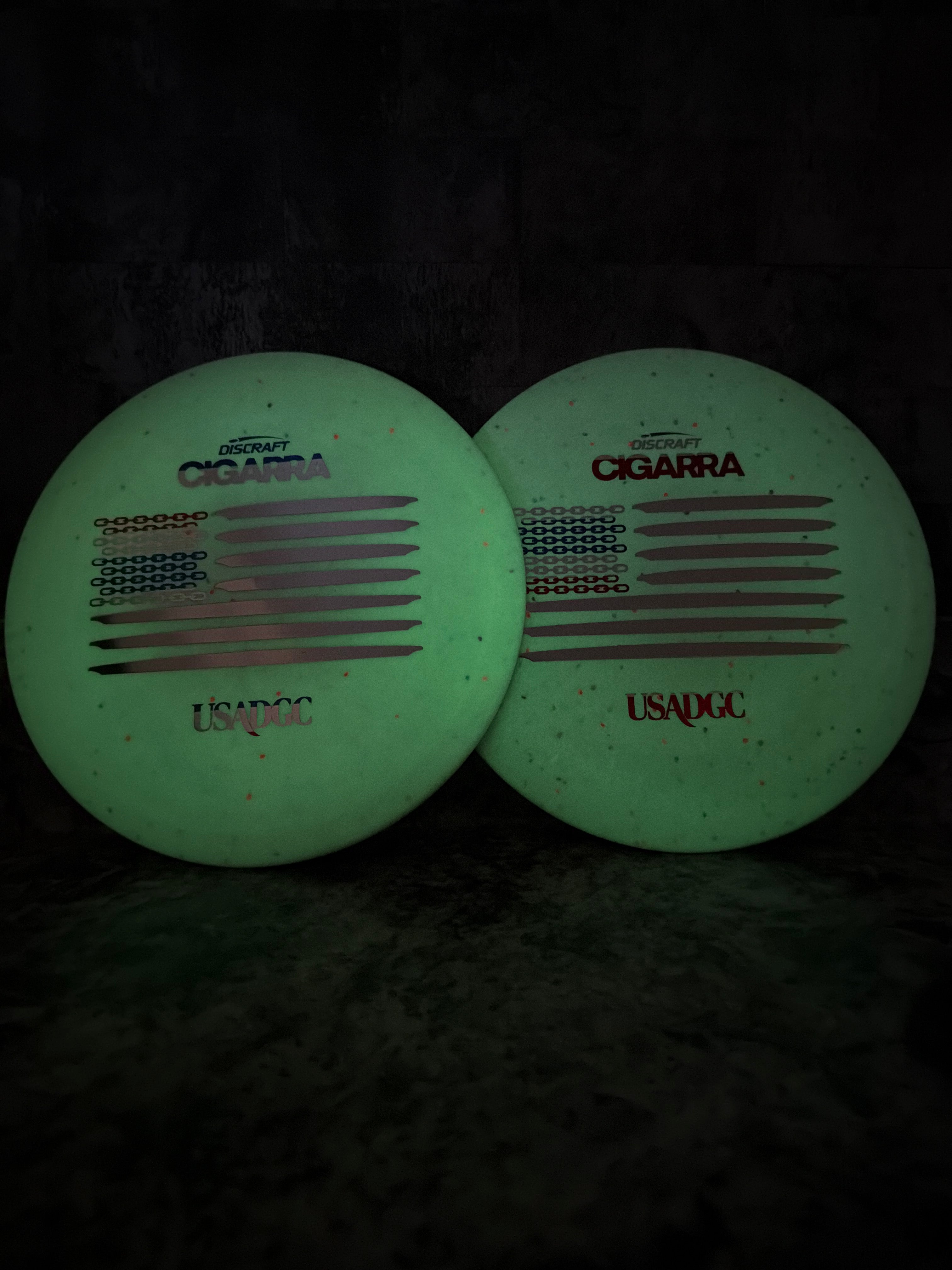Discraft Glow ESP Confetti Cigarra